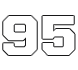 #95 badge