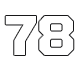 #78 badge