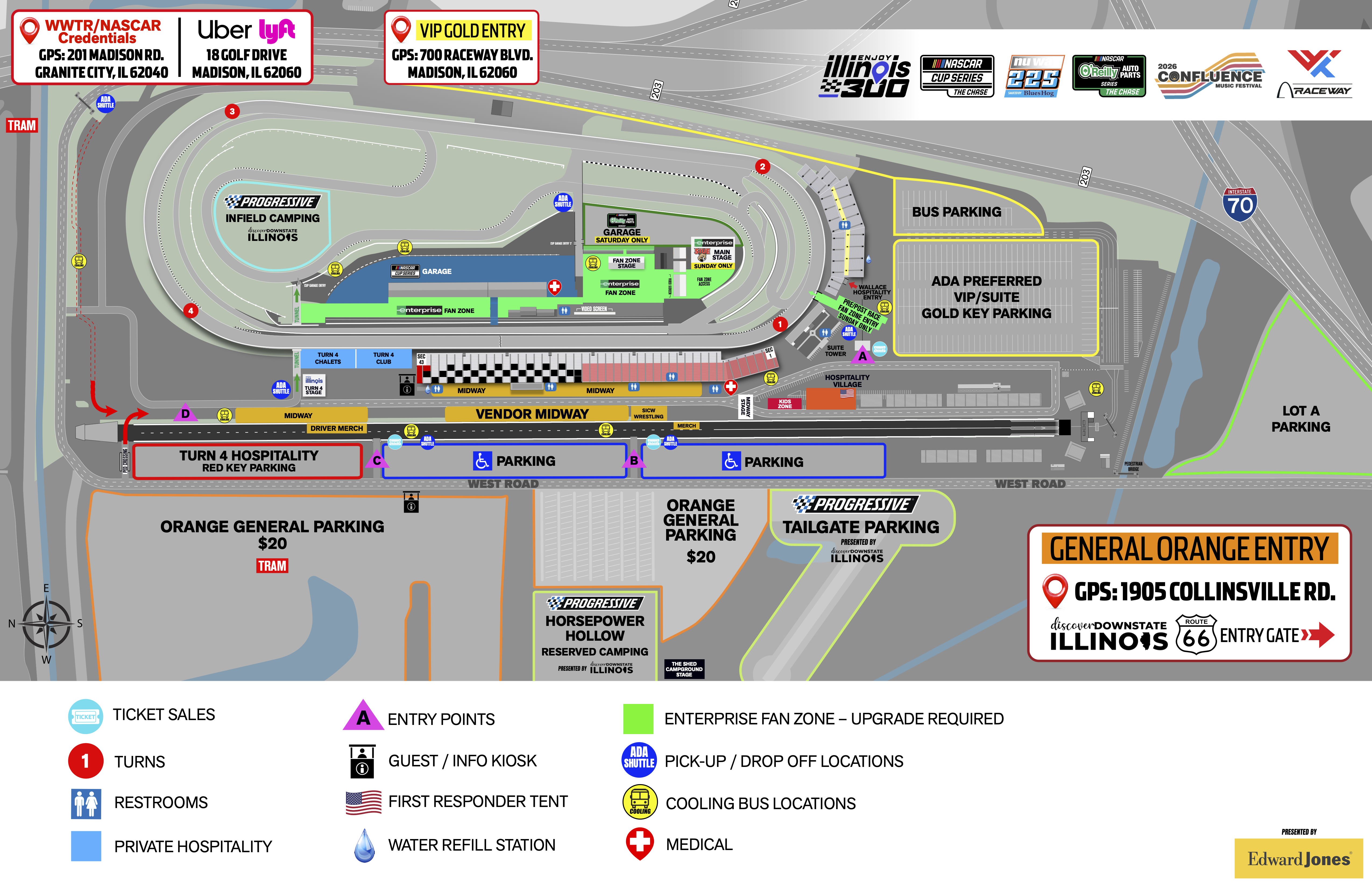 WORLD WIDE TECHNOLOGY RACEWAY FACILITY MAP