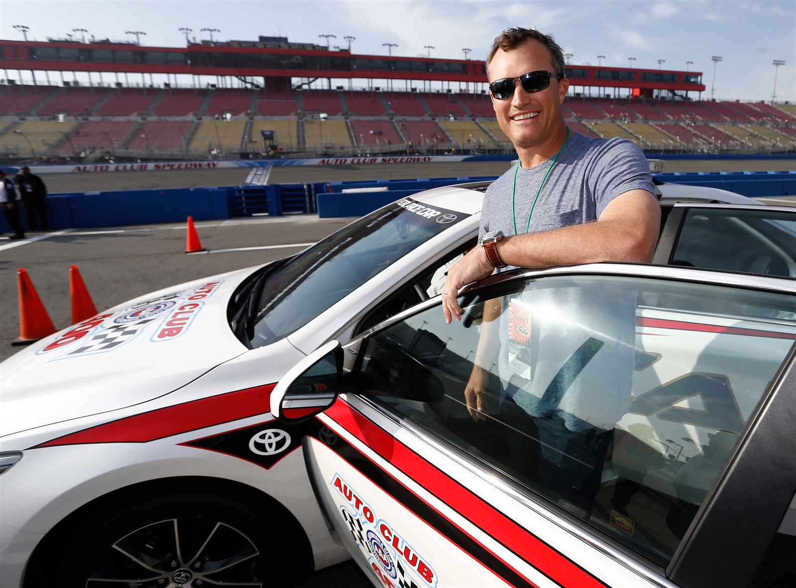 Celeb sightings: Big names take in Auto Club race - Official Site Of NASCAR