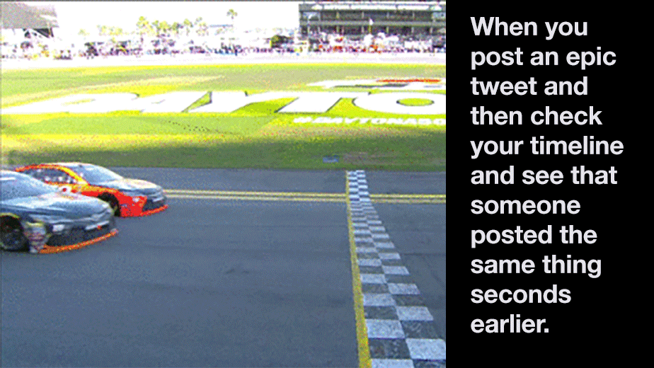 @nascarcasm: NASCAR GIFs for everyday life - Official Site Of NASCAR