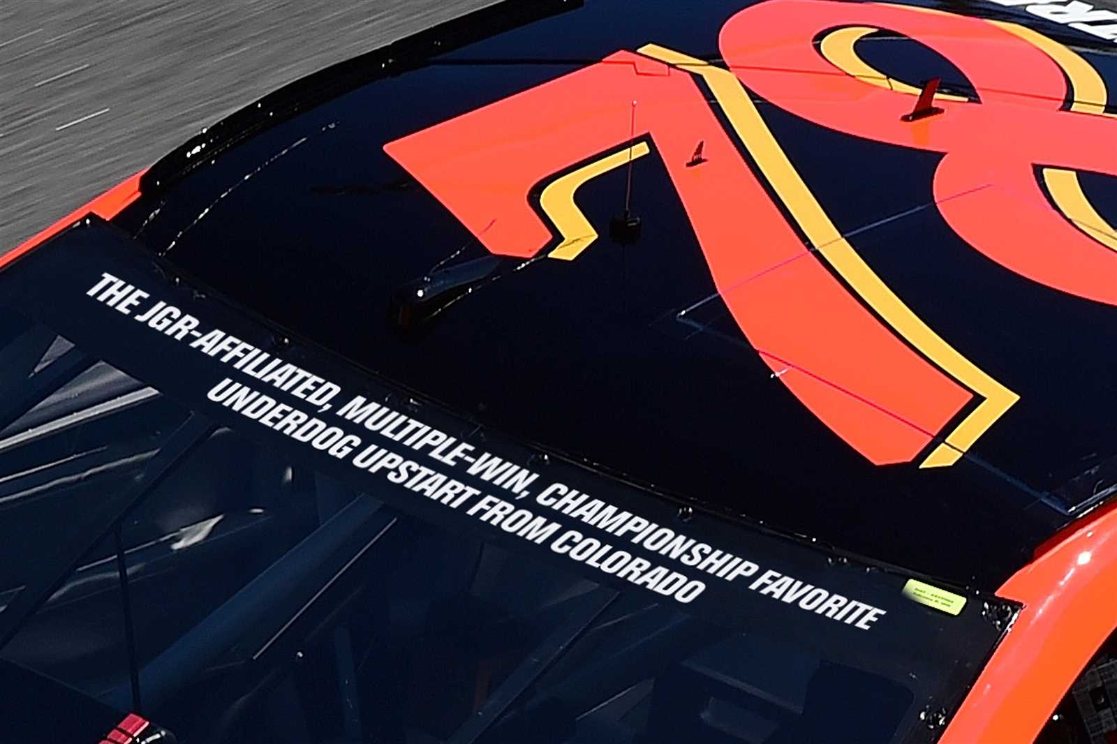 What driver windshields should really say Official Site Of NASCAR