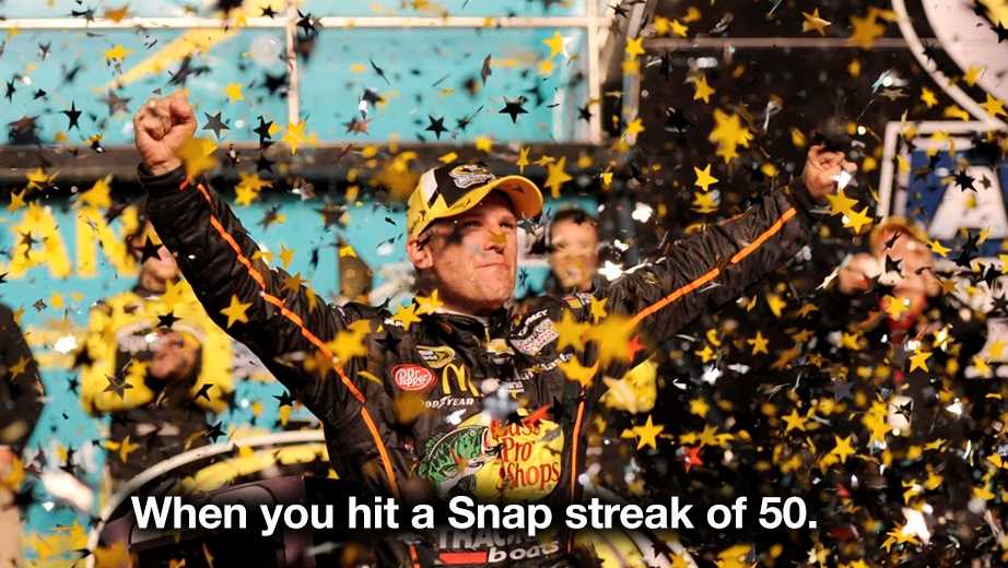 Completely relatable NASCAR Snapchat moments - Official Site Of NASCAR