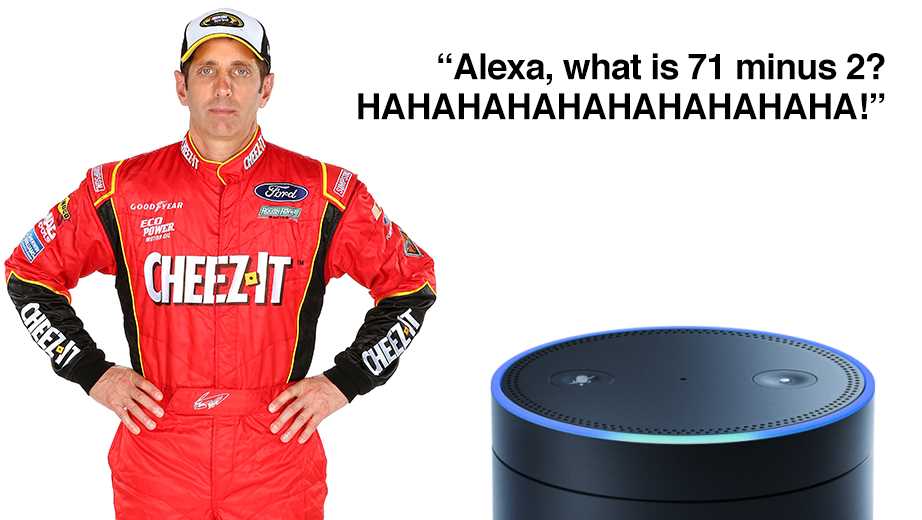 @nascarcasm: NASCAR drivers using Alexa - Official Site Of NASCAR