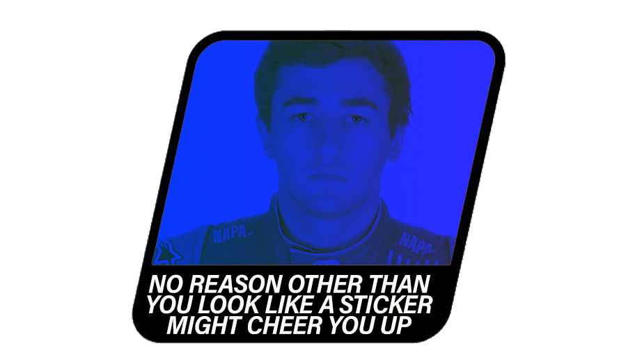 @nascarcasm: Other stickers to hand out after a race - Official Site Of ...